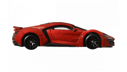 Тематична Машинка Hot Wheels Lykan Hypersport W Motors Dominic Toretto Fast & Furious 1:64 HNR88/HRW48 Red - Retromagaz, image 3