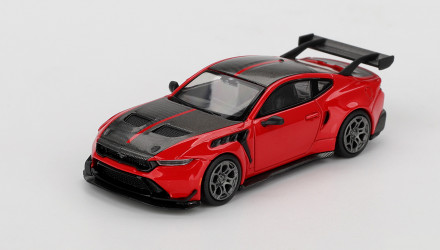 Машинка Premium MINI GT Ford Mustang GTD Race 1:64 MGT01196-CH Red - Retromagaz, image 1