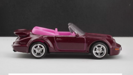 Машинка Базовая Hot Wheels Porsche 911 Turbo Cabriolet Then and Now 1:64 HYW37 Pink - Retromagaz, image 3