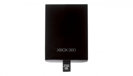 Жорсткий Диск Microsoft Xbox 360 S 1451 E 250GB + Карман Black Б/У - Retromagaz, image 1