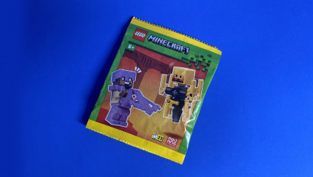 Конструктор Lego Фігурка Hero with Blaze Paper Bag Minecraft L0002248 Новий - Retromagaz, image 2