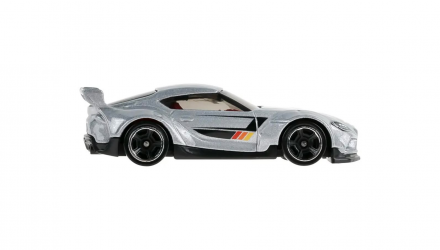 Машинка Базовая Hot Wheels '20 Toyota GR Supra Then and Now 1:64 JJK04 Grey - Retromagaz, image 2