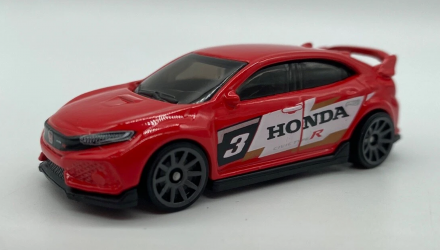 Машинка Базовая Hot Wheels 2018 Honda Civic Type R Then and Now 1:64 HYY64 Red - Retromagaz, image 1