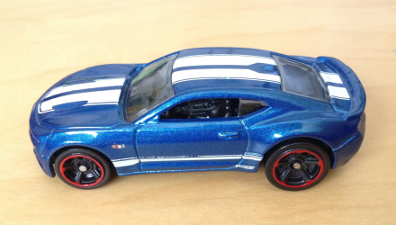 Машинка Базова Hot Wheels '16 Camaro SS Forza Motorsport Muscle Mania 1:64 DHP14 Metallic Blue - Retromagaz, image 4