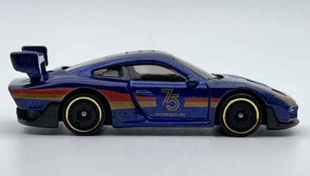 Машинка Базова Hot Wheels Porsche 935 75 Exotics 1:64 HKH96 Blue - Retromagaz, image 6