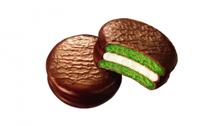Набор Пирожные 4шт Lotte Чокопай Зеленый Чай Choco Pie Green Tea (12 Пирожных) 336g - Retromagaz, image 4