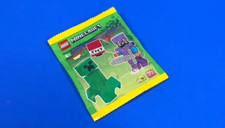 Конструктор Lego Фігурка Steve with Creeper and TNT Minecraft 662502 min012 min214 Новий - Retromagaz, image 1