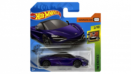 Машинка Базова Hot Wheels McLaren 720S Exotics FYC33 Purple Новий - Retromagaz, image 1