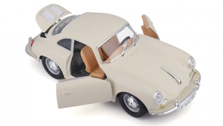 Машинка Bburago 1961 Porsche 356B 1:24 White - Retromagaz, image 2