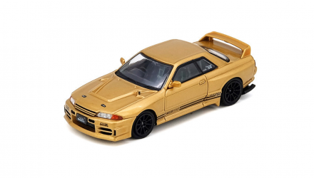 Машинка Premium INNO64 Nissan Skyline "Top Secret" BNR32 GT-R (650R) RHD 1:64 IN64-R32TS-650R Gold - Retromagaz, image 1