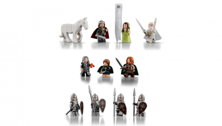 Конструктор Lego The Lord of the Rings: Minas Tirith Володарь Перснів Мінас Тіріт Icons 11377 Новий - Retromagaz, image 4
