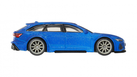 Машинка Premium Hot Wheels Audi RS 6 Avant Deutschland Design 1:64 JKF43 Blue - Retromagaz, image 3