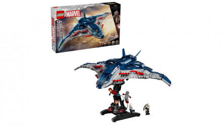 Конструктор Lego Avengers: Age of Ultron Quinjet Marvel 76325 Новый - Retromagaz, image 1