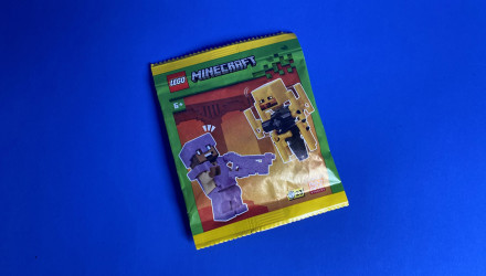 Конструктор Lego Фігурка Hero with Blaze Paper Bag Minecraft L0002248 Новий - Retromagaz, image 1