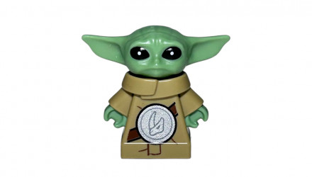 Фігурка Lego Інше Din Grogu The Child Baby Yoda Long Robe Beskar Rondel Star Wars sw1522 75447 Новий - Retromagaz, image 1