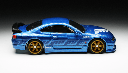 Машинка Premium Hot Wheels Nissan Silvia S15 Forza Rep. Entertainment 1:64 FLD19 Blue - Retromagaz, image 3