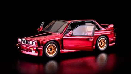 Машинка Premium Hot Wheels 1991 BMW M3 Red Line Club RLC 1:64 HNL25 Red - Retromagaz, image 2