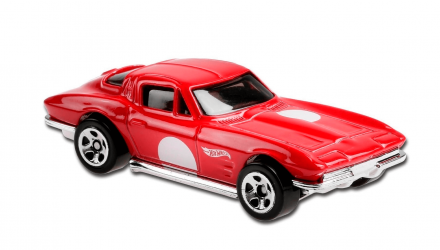 Машинка Базова Hot Wheels '64 Corvette Sting Ray Race Day 1:64 GRX90 Red - Retromagaz, image 2