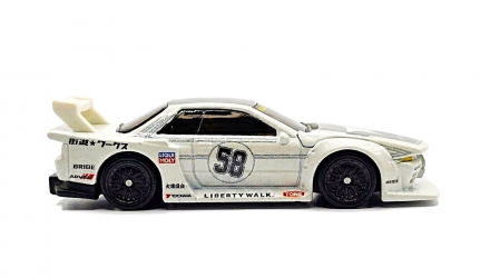 Машинка Premium Hot Wheels LB-Kaido Works Nissan R32 Skyline GT-R Aerostyles 1:64 JKF05 White - Retromagaz, image 3