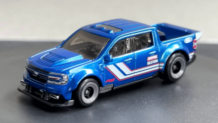 Машинка Базовая Hot Wheels '22 Ford Maverick Custom Hot Trucks 1:64 HRY78 Blue - Retromagaz, image 1