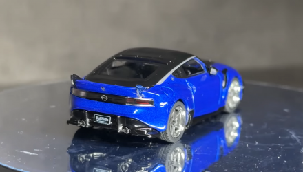 Машинка Premium Tarmac Works Nissan VeilSide FFZ400 Fairlady Z Blue GLOBAL64 1:64 T64G-074-BL Blue - Retromagaz, image 2