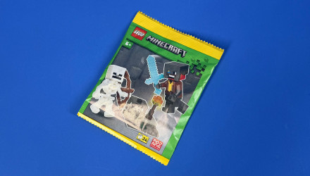 Конструктор Lego Фігурка Parrot Handler with Skeleton and Spawner Paper Bag Minecraft L0002253 Новий - Retromagaz, image 2