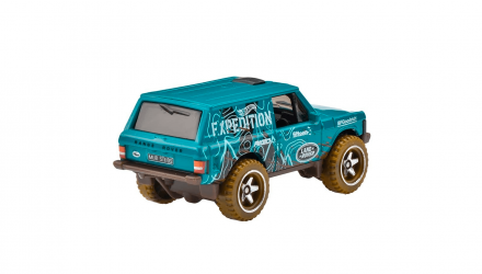 Машинка Базовая Hot Wheels Range Rover Classic Mud Studs 1:64 HCT76 Turquoise - Retromagaz, image 2