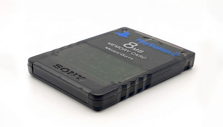 Карта Памяти Sony PlayStation 2 SCPH-10020 Smoke Zen 8MB Clear Black Б/У - Retromagaz, image 2