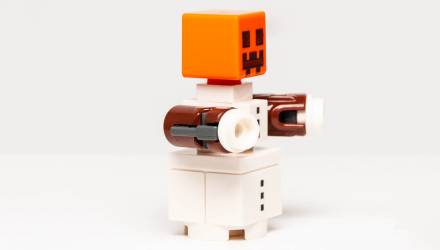 Фигурка Lego Minecraft Snow Golem Games min043 Б/У - Retromagaz, image 2