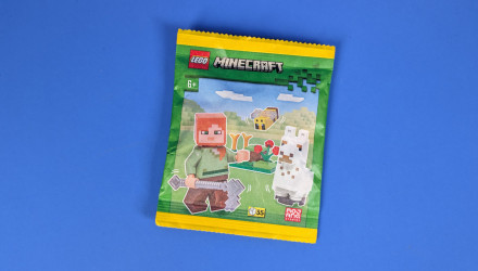Конструктор Lego Фигурка Alex, Baby Llama and Bee Paper Bag Minecraft 662308 min017 Новый - Retromagaz, image 2