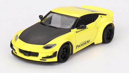 Машинка Premium MINI GT Nissan Z Pandem 1:64 MGT00758-СH Yellow - Retromagaz, image 2