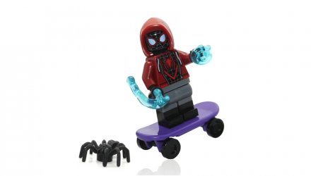 Конструктор Lego Фігурка Miles Morales with Skateboard Paper Bag Super Heroes 682303 sh0679 Новий - Retromagaz, image 1