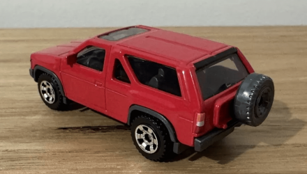 Машинка Большой Город Matchbox 1985 Nissan Pathfinder Off-Road 1:64 HVN45 Red - Retromagaz, image 2