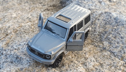 Тематична Машинка Matchbox 2024 Mercedes-Benz G 580 With EQ Technology Moving Parts 1:64 FWD28/HVM77 Grey - Retromagaz, image 6