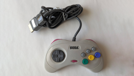 Геймпад Проводной Sega Saturn HSS-0101 White 2m Б/У - Retromagaz, image 1