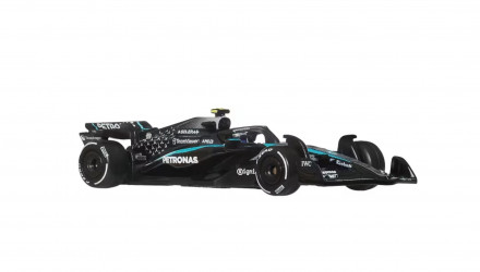 Машинка Premium 2шт Hot Wheels Mercedes-AMG PETRONAS Formula One Team George Russell Kimi Antonelli 1:64 JMM93 Black - Retromagaz, image 4