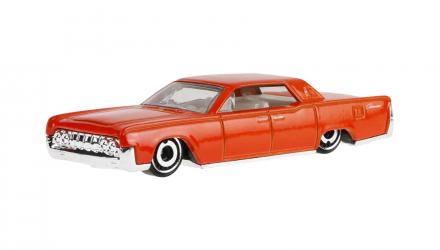 Машинка Базовая Hot Wheels '64 Lincoln Continental (2007) Drop Tops 1:64 JJK14 Orange - Retromagaz, image 1