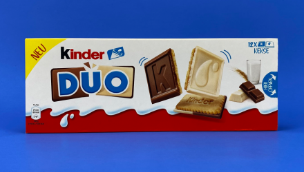 Набор Печенье 2шт Kinder DUO 12 Biscuits 150g - Retromagaz, image 1