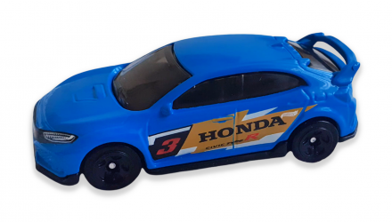 Машинка Базовая Hot Wheels 2018 Honda Civic Type R Then and Now 1:64 JBB77 Blue - Retromagaz, image 1