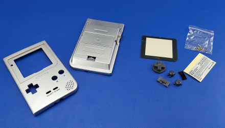 Корпус RMC Game Boy Pocket Silver Новий - Retromagaz, image 1