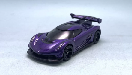 Машинка Базовая Hot Wheels 2020 Koenigsegg Jesko Exotics 1:64 HTC21 Purple - Retromagaz, image 3