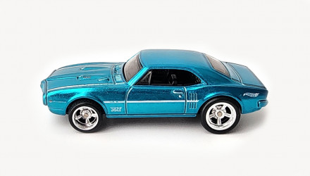 Машинка Базова Hot Wheels ’67 Pontiac Firebird 400 Super Treasure Hunt STH HW Art Cars 1:64 JJM29 Blue - Retromagaz, image 3