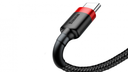 Кабель Baseus Cafule Cable Black/Red USB 2.0 - USB Type-C 1m - Retromagaz, image 4