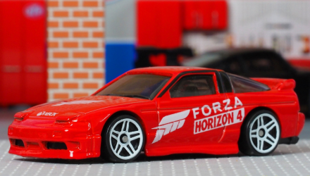 Тематична Машинка Hot Wheels '96 Nissan 180SX Type X Forza Horizon 1:64 GBB66 Red - Retromagaz, image 2