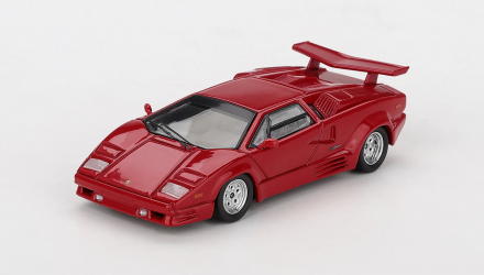 Машинка Premium MINI GT Lamborghini Countach 25th Anniversary 1:64 MGT01192 Red - Retromagaz, image 1