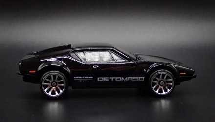 Тематична Машинка Hot Wheels De Tomaso Pantera Fast & Furious 1:64 HNR88/HRW52 Black - Retromagaz, image 4