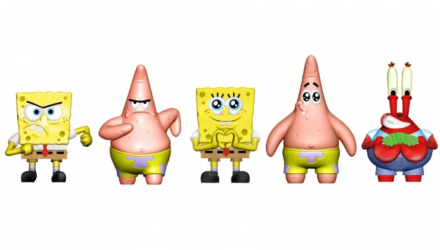 Фигурка SpongeBob Squarepants Сюрприз Губка Боб Квадратные Штаны в Ассортименте SB3D-2025 - Retromagaz, image 4