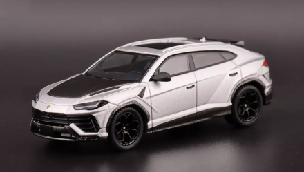 Машинка Premium MINI GT Lamborghini Urus Performante Grigio Nimbus 1:64 MGT00747-CH Silver - Retromagaz, image 1