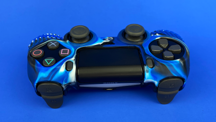 Чохол Силіконовий RMC PlayStation 4 Blue Camouflage Новий - Retromagaz, image 3