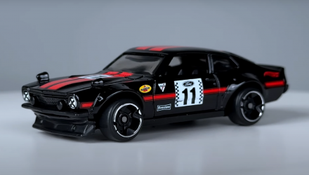 Тематична Машинка Hot Wheels Custom Ford Maverick Vintage Racing Club 1:64 HRT81/HRV09 Black - Retromagaz, image 2